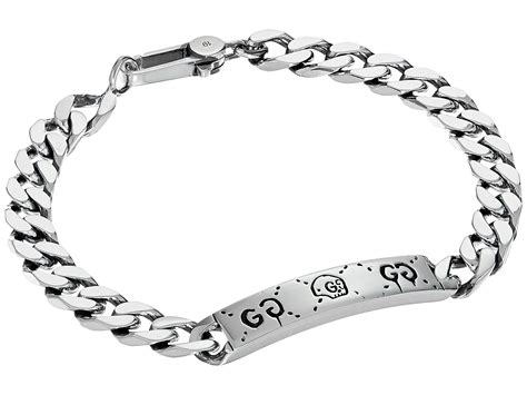 gucci ghost bracelet|gucci ghost necklace in silver.